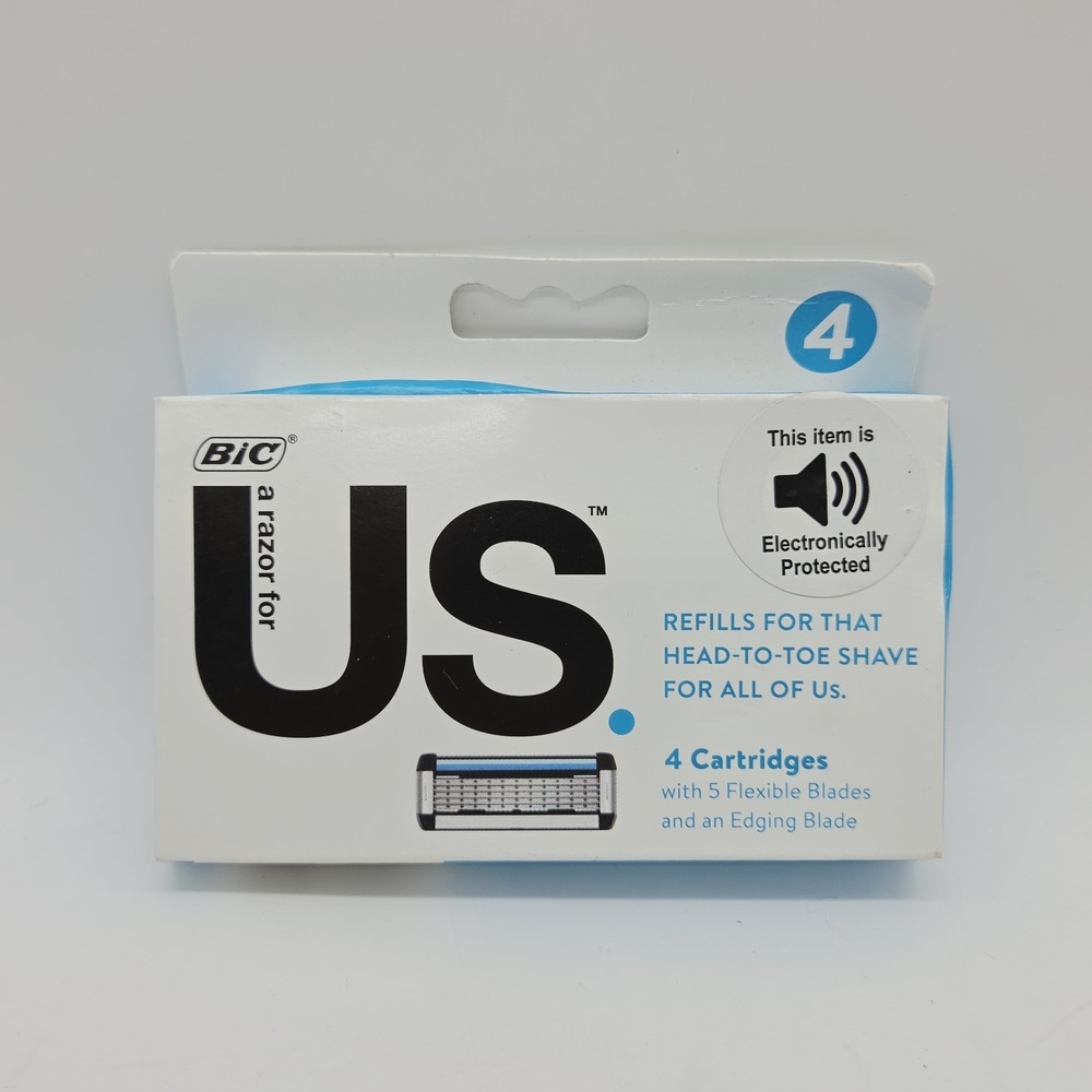 BIC US Cartridge Refills with 5 Flexible Blades 4 In The Box NEW